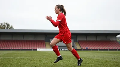 Natalia Ramos makes her first competitive start for Liverpool Women in their Women's Super League match against Tottenham...